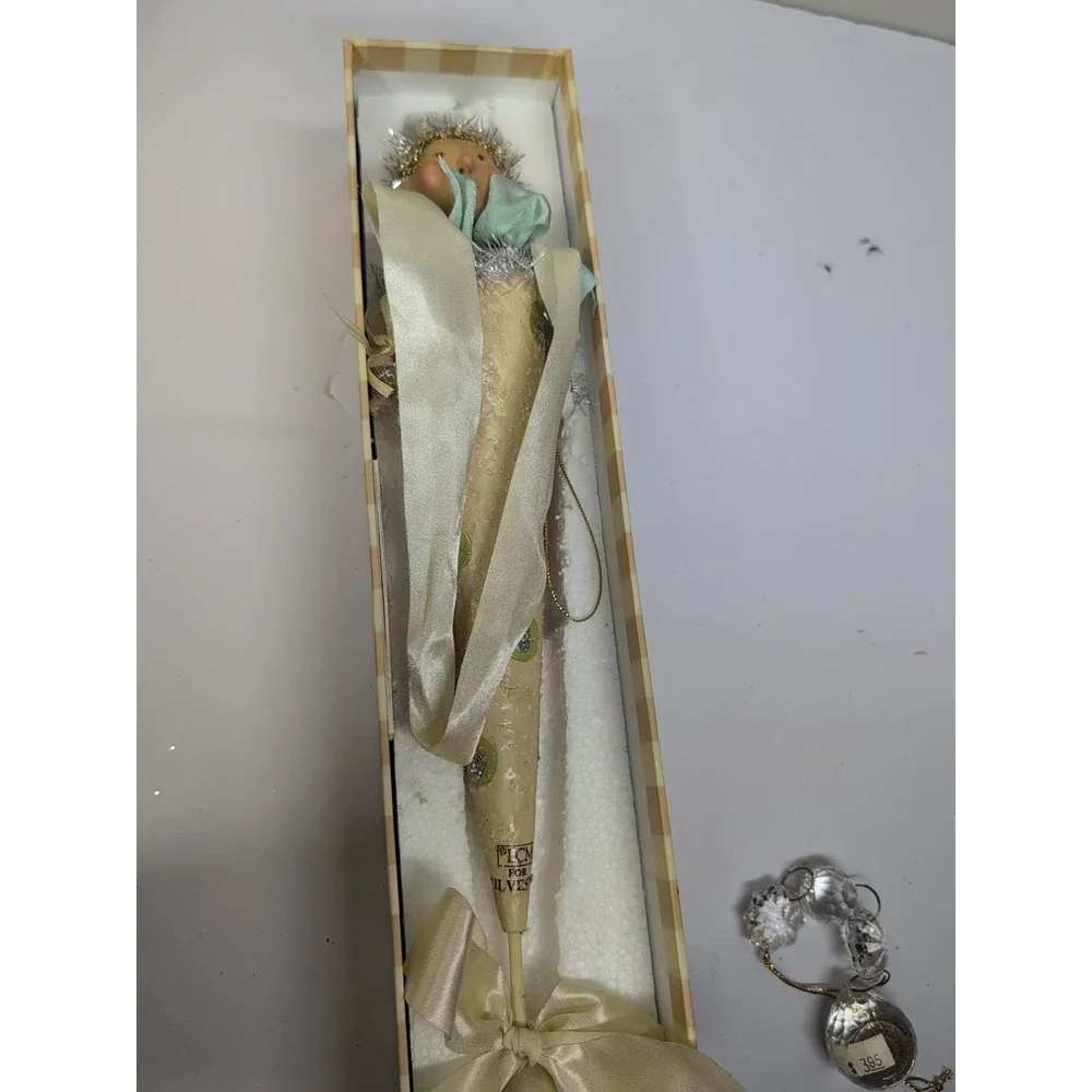 LMC Silvestri Christmas Imagine Magic Fairy Whimsical Doll Mechanical‎ Cone